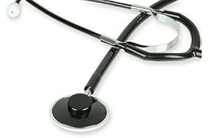 Gima - Stéthoscope Tête Simple TRAD COLOR, Adultes, Couleur Y Noire, Pavillon Ø 43,5 mm, Sans Latex, Dispositif Médical CE