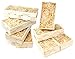 Produktbild Lashuma 8er Set rechteckige Flechtkörbe Natur Geschenkbox, Aufbewahrungs Weinkiste inklusive Holzwolle 35 x 18 cm