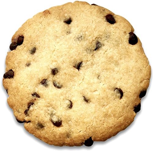 Organic &amp; Vegan Cookies: 18 Large Vanilla Chocolate Chip and Double Chocolate Chip Cookies, Biscuits Handmade in France, High Quality Ingredients, Palm Oil and GMO Free. 630g (Pack of 2)