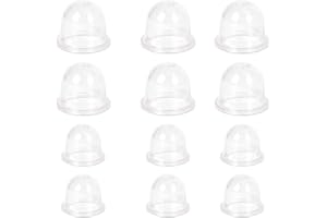 KingYH 12 Pack Universal Petrol Fuel Primer Bulb 19mm and 22mm Mower Air Purge Primer Bulb Pump for Grass Trimmer Blower Carburetor Bulb