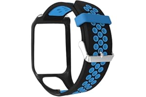 Feysentoe Reemplazo Correa para TomTom Runner 2/3 with TomTom Spark Brazalete de Repuesto.