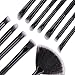 CDC® 32 PCS Professional Cosmetic Facial Kit Makeup Brushes - Makeup Brushing Tools Brush Set - Premium Make Up Brush Set - Kabuki Foundation Blusher Powder Foundation Eye shadow Eyeliner Lip Brush - Make Up Brush Kits with Black Leather Case