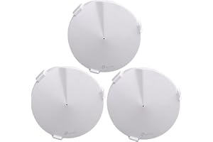 Support de Support de bâti de Mur BECEMURU Stabilité Support de Protection de bâti vec Le Tournevis Compatible avec Le système de Wi-FI de Maille entière de Maison de Deco M5/P7 (3 Paquet)