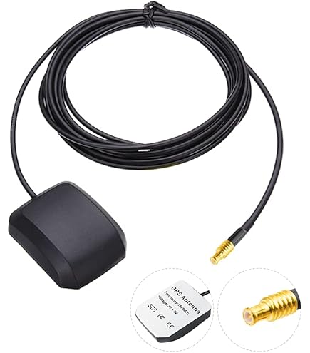 TAFFIO GPS ANTENNE SMA C Stecker Für Autoradio Mit Navigation System Innenantenne S085s0g2