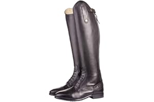 HKM Reitstiefel-Valencia Kinder, Standardlänge/-Weite9100, Pantaloni Donna