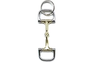 JA Horse portachiavi metallico ciondolo cavallo cavaliere frangetta