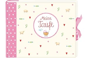 Eintragalbum Meine Taufe, rosa