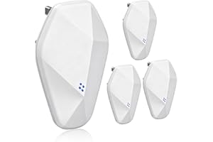 YALISITE Ultrasonic Pest Repeller,Mouse Repeller Plug-In,Effective Control Of Indoor Mice, Cockroaches, Ants, Flies, Mosquitoes, And Rodents, Safe For Pets And Human (4, White)