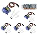 Produktbild KeeYees 5 Stück SG90 Micro Servo Motor 9G mit PCA9685 16 Kanal 12 Bit PWM Servotreiber IIC Modul für RC Roboterarm Hubschrauber Flugzeug Fernbedienung