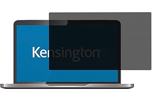 Kensington laptop Screen Privacy Filter 17.3", 16: 9, protector hides personal and confidential information supports Dell, HP, Lenovo, ASUS, Acer laptops - reduced blue light via anti-glare coating