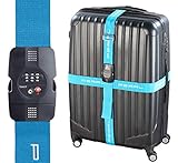 kreuzgurt pferd Kreuz-Design: hält den Koffer von allen Seiten fest zusammen • Mit Öffnungs-Indikator: zeigt an, ob das Schloss, z.B. durch die Gepäckkontrolle, geöffnet wurde