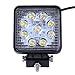 Produktbild HimanJie KFZ Arbeitsscheinwerfer LED 12v Arbeitslicht Auto Scheinwerfer Lampe 6500K Weiß Für Trecker Offroad KFZ Bagger SUV (27W)
