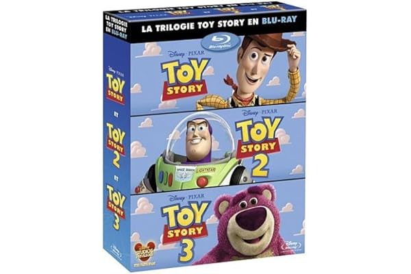Toy Story + Toy Story 2 + Toy Story 3 - coffret 4 Blu-ray
