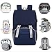 Produktbild Baby Wickelrucksack Wickeltasche Rucksack Multifunktional Mama Rucksack Wasserdicht Segeltuch Stoffe Kein Formaldehyd mit