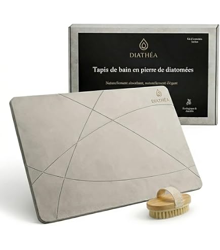 Tapis Salle Bain Séchage Rapide Pliable Tapis De Douche En Terre De Diatomée Pliable - Antidérapant, à Séchage Rapide - Gris - FORESTDREAM Tapis En Pierre Seche Salle De Bain Tapis Salle Bain Séchage Rapide Pliable Tapis De Douche En Terre De Diatomée Pliable - Antidérapant, à Séchage Rapide - Gris - FORESTDREAM Tapis En Pierre Seche Salle De Bain
