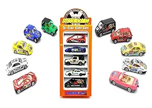 La-La Toys 5pc Die cast Metal Car Toy Small Vehicle for Kids Random Color (Small Metal Cars) Multi-Color