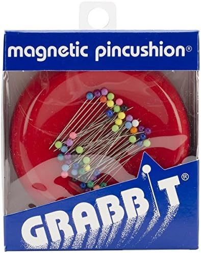 Blue Feather Grabbit Magnetic Pincushion