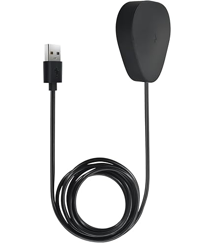 Sonos Roam Draadloze Qi-oplader, magnetische snellader, IP54-gecertificeerd, uittrekbaar tot 1,2 m, opladen van 0 tot 100% in 2 uur, zwart