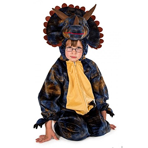 Natural History Museum Triceratops Fancy Dress Costume (Official Licensed) - Kids Costume 3 - 5 years
