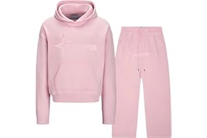 YiJee Nofstracksuit Jogginganzug Herren Damen | 2-Teilig Anzug Y2K mit Hoodie und Jogginghose | Hip Hop Streetwear Style | None of us Fashion Trainingsanzug Anzug mit Stickerei | Unisex