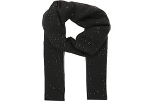 MOONBOW Foulard Femme Paillettes 20% Coton 80% Viscose - Grand Foulard Long et Rectangulaire 180cm x 70cm - Foulard Original Coloré et Pailleté Moderne et Tendance - Etole pour Mariage