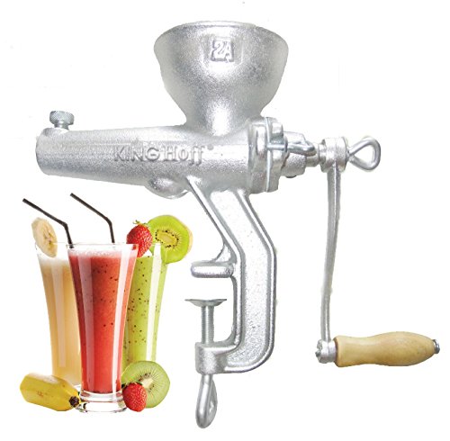 Saftpresse Entsafter Marmelade Mus Püree Gemüsesafter aus Metall - 2