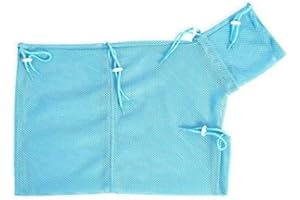 LHKJ Pet Cat Mesh Bag, Grooming Washing Bath Bag, Mesh Bag For Shower, Cleaning Ear, Medicine Feeding,Scratch-Resistant Bag, Fixed Bag Cat Bath Bag (Blue Bag)