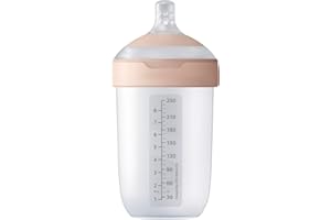Difrax LOVI Biberon Mammafeel - 250 ml,Tétine dynamique, Compatible avec l'allaitement, Sans BPA