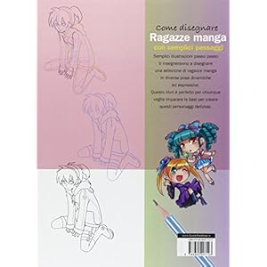 Come disegnare ragazze manga con semplici passaggi