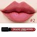 Neverland Waterproof Liquid Makeup Lip Pencil Matte Lipstick Lip Gloss Super Long Lasting 2#
