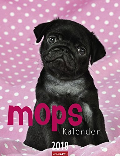 Mops Kalender - Kalender 2018