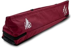 ‎KONLLEN KONLLEN 3x4 4x5 Oxford Cloth Billard-Hüllen Prairie Pool Queue Case Tragetasche mit hoher Kapazität