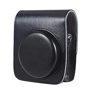 Docooler Vintage PU Protective Camera Case Bag Pouch Cover Protector w/Strap for Fujifilm Instax Mini 90 Instant Film Camera