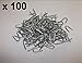 Produktbild 100 x 5/8 Heftklammern, U-/Nägel, aus Spitze, verzinkt,