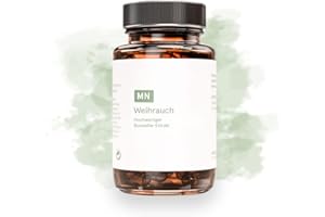 ‎CBDVITAL BY VITRASAN Premium Weihrauch Kapseln hochdosiert | 560 mg Boswellinsäure pro Tagesdosis | Geprüfte Apothekenqualität | 100% vegan | Indischer Weihrauch - Boswellia Serrata | Optimal bioverfügbar