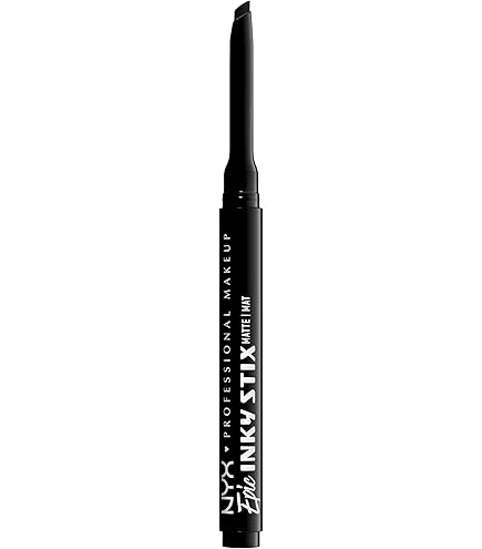 Eyeliner Feutre Gemey Maybelline Curvitude Noir 01 - 5 Ml, Mat, Hypoallergénique, Made In France