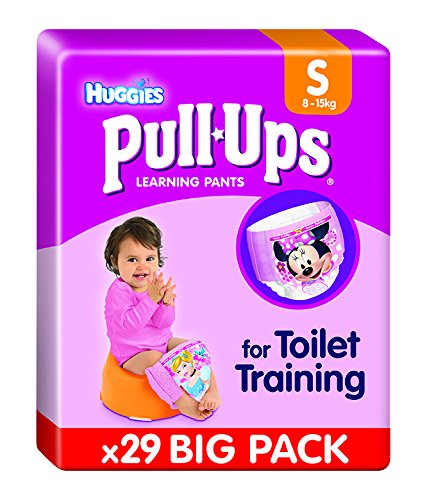 Huggies Pull-Ups Training Pants Girls Size 4 Nappies 29/S