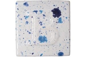 PAINT IT EASY NEU Keramik/Ton/Töpfern Flüssig-Glasur, 200ml, Eisblume