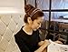 Demarkt Women/Girl Crystal Diamond 2 Rows Headband Shining Decorative Hairband Hairpin Great Gift- Silver