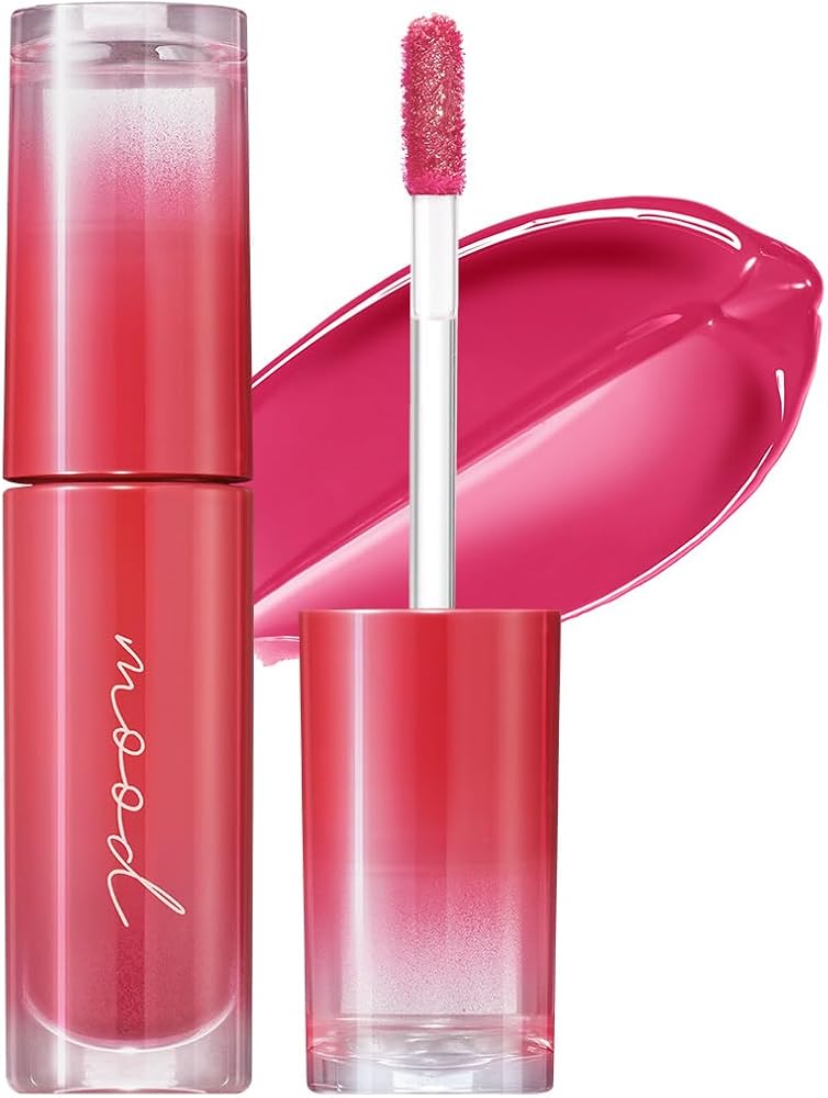 PERIPERA Kalıcı, Pigmentli, Parlak Bitişli Tint Ink Mood Glowy Tint (05 Cherry So What)