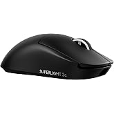 Logitech G PRO X Superlight 2C Kablosuz Oyuncu Mouse, Hafif, Hero 2 Sens&ouml;r, 44.000 DPI, Siyah