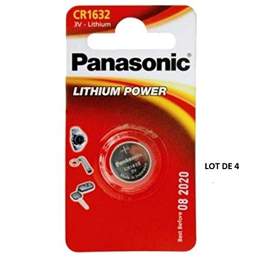 Book's Cover ofPanasonic CR16323V batterie au lithium Lot de 4batterie