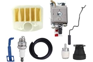 Atyhao Kit de Bougie d'allumage de carburateur adapté pour Husqvarna 350 346XP 353340345 Outils de Jardinage