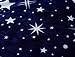 Bedding Extra Soft Coral Fleece Blanket Lightweight Thickening Throw/Bed Blanket Color Blanket Starry Sky-Blue Full(71"X79")