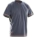 Produktbild Jobman Merino T-shirt"Dry Tech", 1 Stück, 3XL, grau/schwarz, 559551-9899-9
