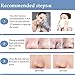 Newanfiar Portable Blackheads Remover Pores Cleaner - For the beauty and skin care / 5 interchangeable heads / USB charging (Color:White)