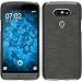 Produktbild PhoneNatic Case für LG G5 Hülle Silikon silber brushed Case