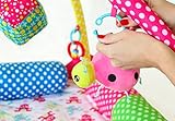 Salinka Spieldecke mit zwei Bögen und abnehmbaren Spielzeugen – Geprüft gemäß der europäischen Normen EN71 und EN62 115 – Erlebnisdecke – Aktivitätsdecke – Krabbeldecke - 6