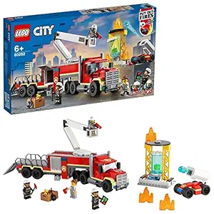 LEGO Fire Command Unit Building Blocks for 6 Years and Above