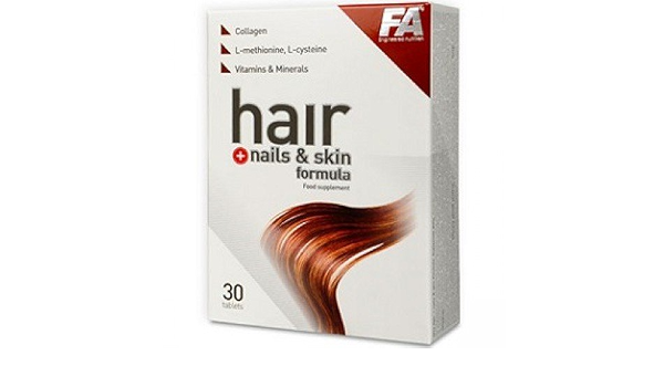 Fa Fitness Authority Hair Formula 30 Tablets Hair And Skin Amazon Co Uk Health Personal Care